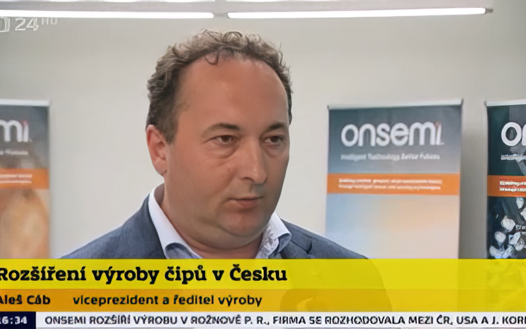 Plánovaná investice až 2 mld dolarů poputuje do onsemi v Rožnově